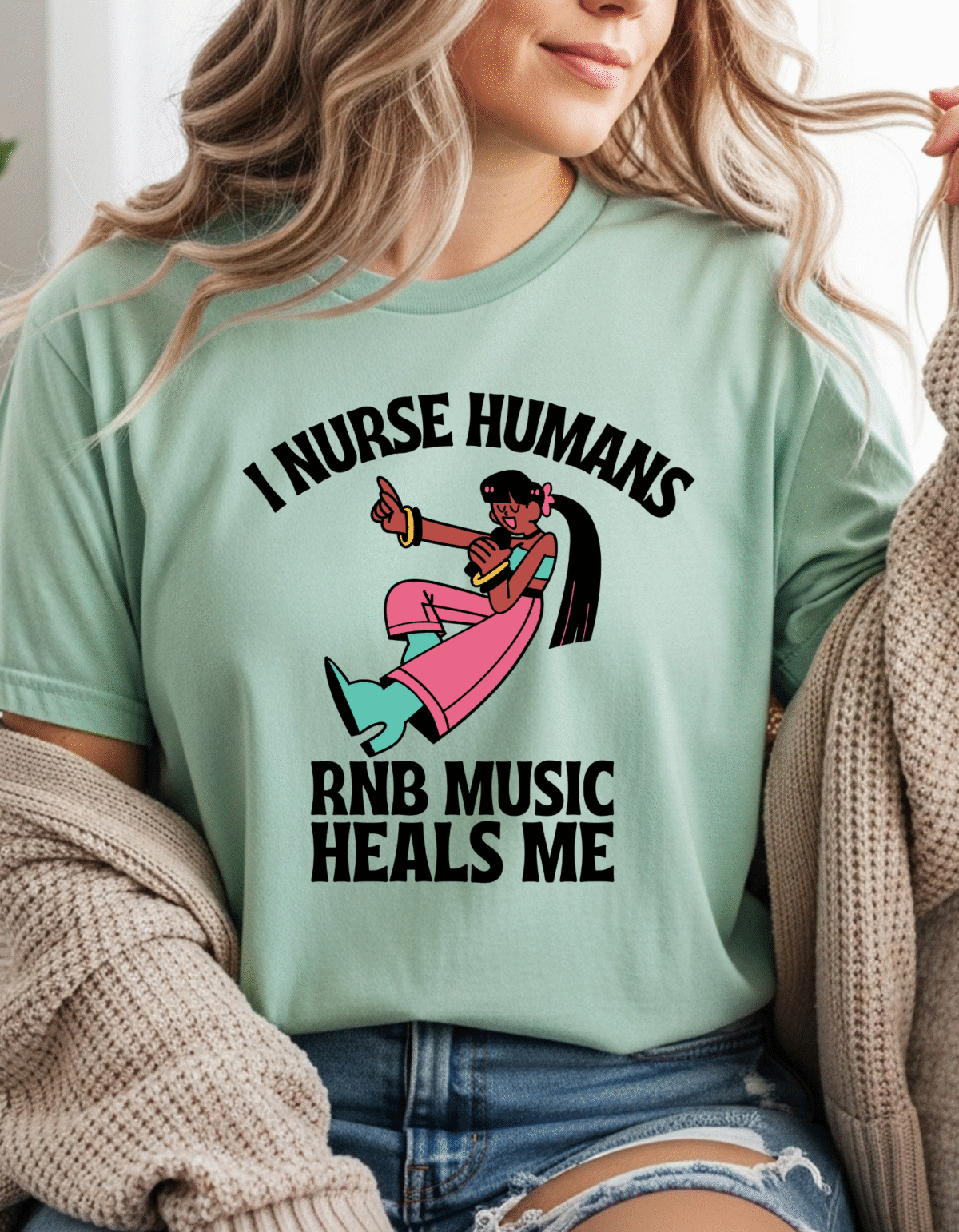 i nurse humans rnb music heals me